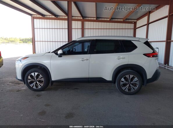 5N1AT3BA7MC800717 2021 NISSAN ROGUE White Widok wnętrza 360 stopni
