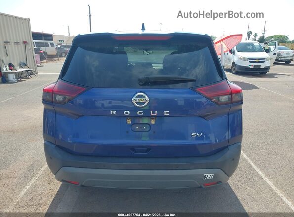 5N1AT3BA8MC822189 2021 NISSAN ROGUE Синий 
