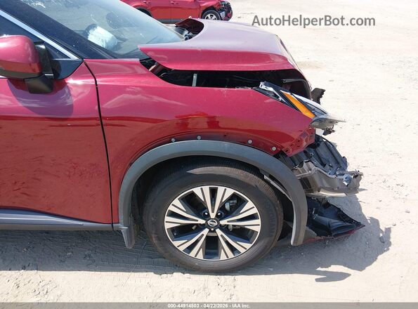 5N1AT3BB3MC827289 2021 NISSAN ROGUE Красный 