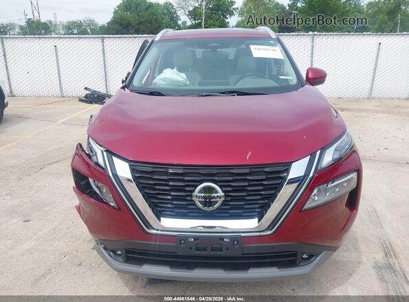 5N1AT3CA2MC736357 2021 NISSAN ROGUE Brown Սալոնի հետևի տեսք