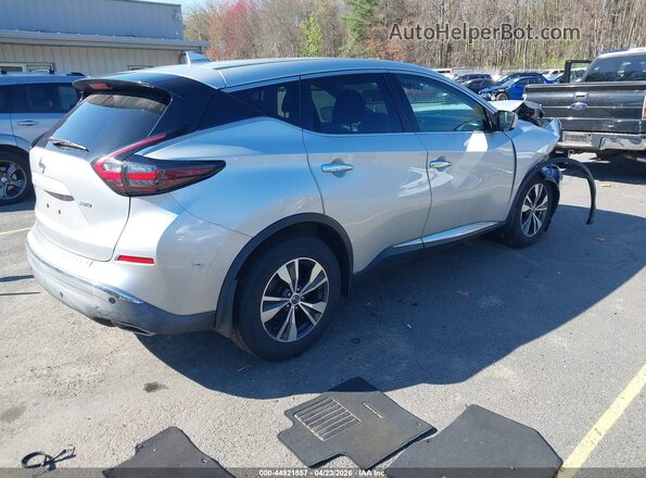 5N1AZ2AS7MC131822 2021 NISSAN MURANO Silver Задня права чверть