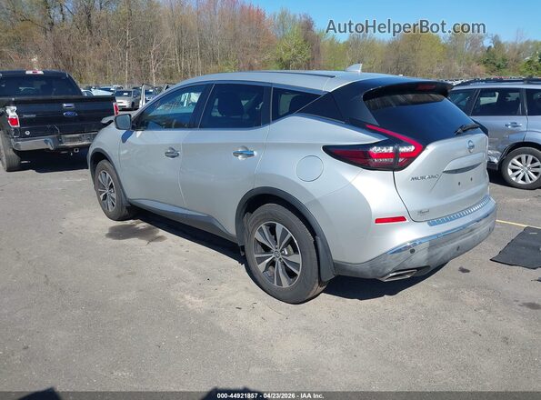 5N1AZ2AS7MC131822 2021 NISSAN MURANO Silver Задня ліва чверть