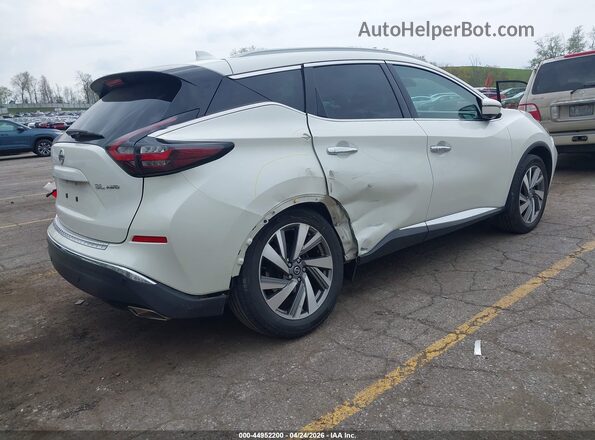 5N1AZ2CS2LN157714 2020 NISSAN MURANO White Задня права чверть