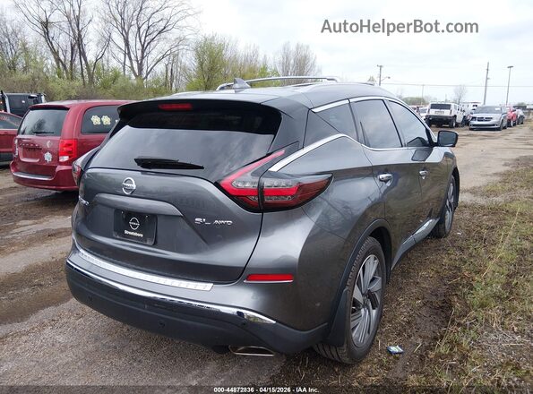 5N1AZ2CS7LN139662 2020 NISSAN MURANO Серый Задняя правая четверть