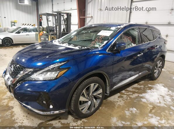 5N1AZ2CSXMC104952 2021 NISSAN MURANO Blue Vista tres cuartos delantera izquierda