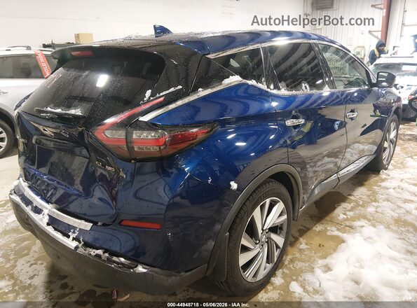 5N1AZ2CSXMC104952 2021 NISSAN MURANO Blue Trasero derecho