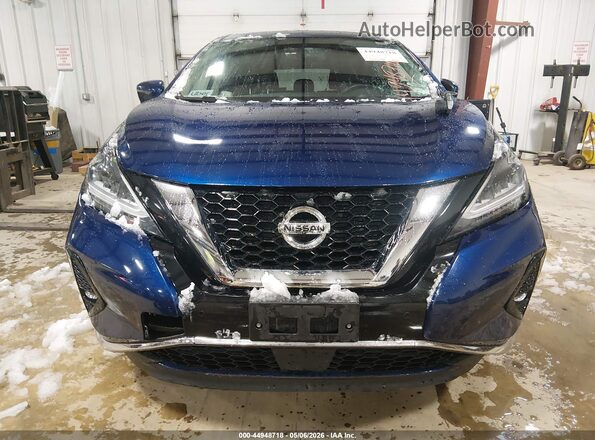 5N1AZ2CSXMC104952 2021 NISSAN MURANO Blue Vista interior trasera