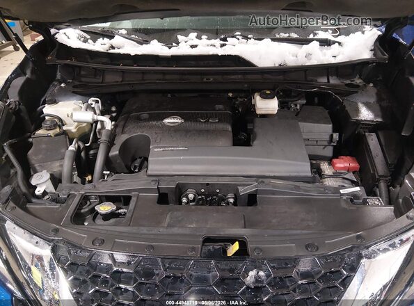 5N1AZ2CSXMC104952 2021 NISSAN MURANO Blue Vista trasera