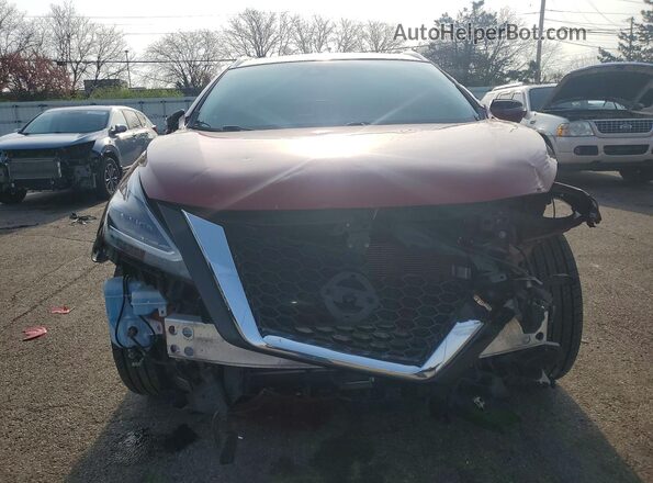 5N1AZ2DS0MC116607 2021 NISSAN MURANO Red 
