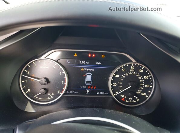 5N1AZ2DS4PC103606 2023 NISSAN MURANO White Instrument cluster view