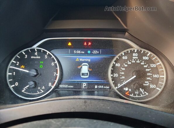 5N1AZ2MJ9KN141434 2019 NISSAN MURANO Silver 