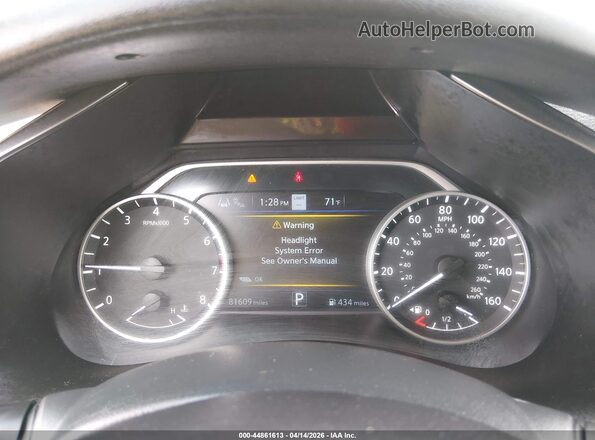 5N1AZ2MS1KN126418 2019 NISSAN MURANO Gray Հետևի նստատեղերի տեսք
