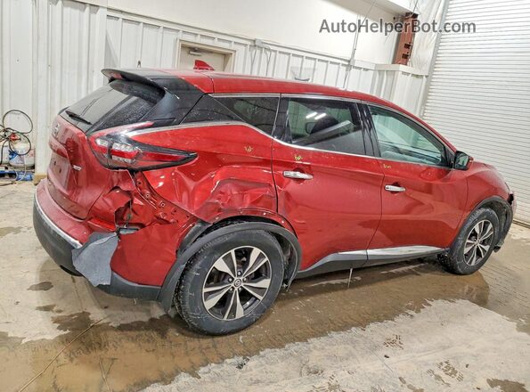 5N1AZ2MS8KN150554 2019 NISSAN MURANO Maroon Rear right