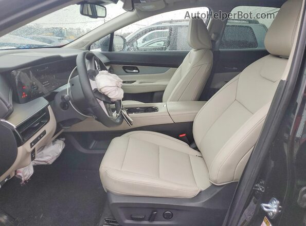 5N1AZ3CS3SC129050 2025 NISSAN MURANO Black Widok wnętrza z przodu