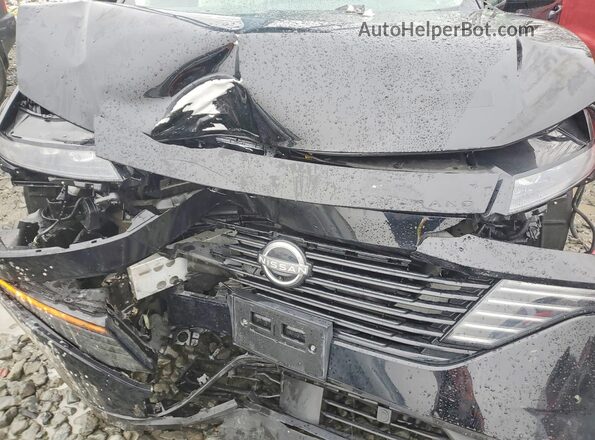 5N1AZ3CS3SC129050 2025 NISSAN MURANO Black Widok wnętrza z tyłu