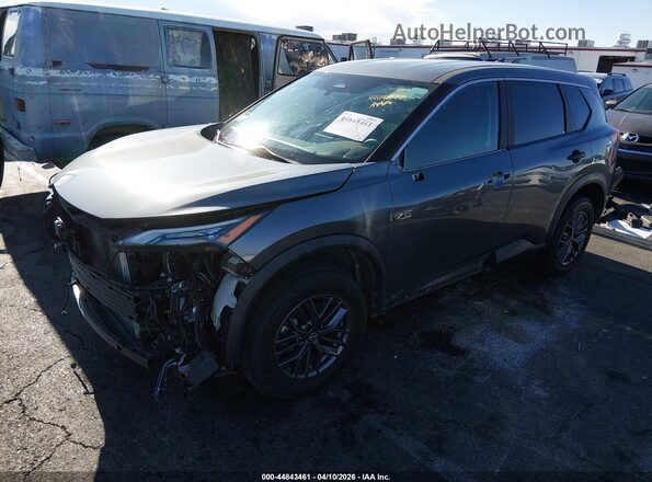 5N1BT3AA7PC847532 2023 NISSAN ROGUE Gray Vista tres cuartos delantera izquierda