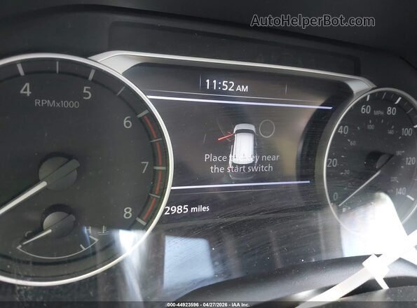 5N1BT3AB6TC679482 2026 NISSAN ROGUE Red უკანა სავარძლების ხედი