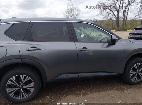 5N1BT3BA0PC898756 2023 NISSAN ROGUE Gray Vista interior de 360 grados
