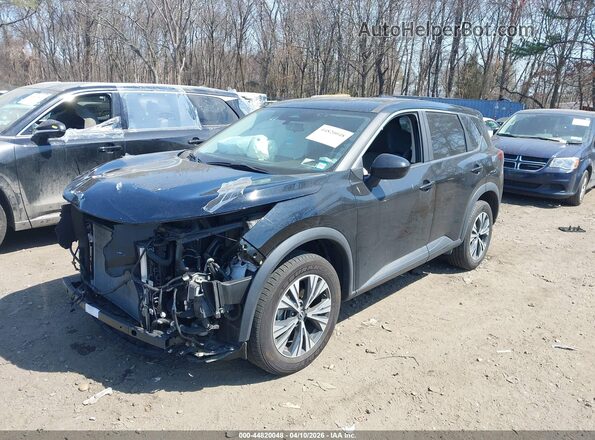 5N1BT3BA2PC824867 2023 NISSAN ROGUE Black Vista tres cuartos delantera izquierda