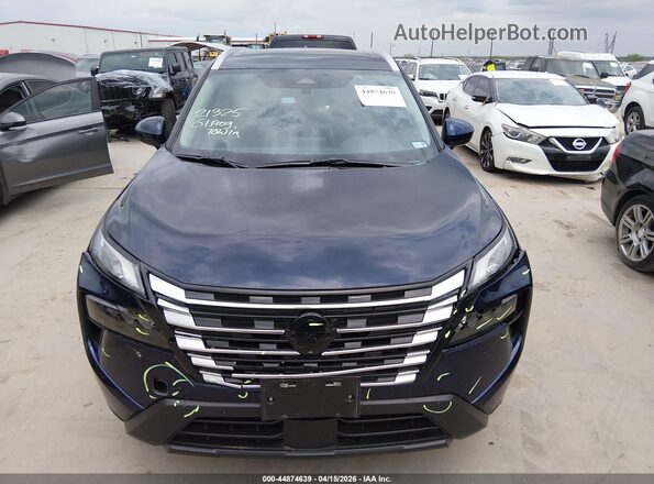 5N1BT3BA4SC840884 2025 NISSAN ROGUE Blue Սարքավորումների վահանակի տեսք