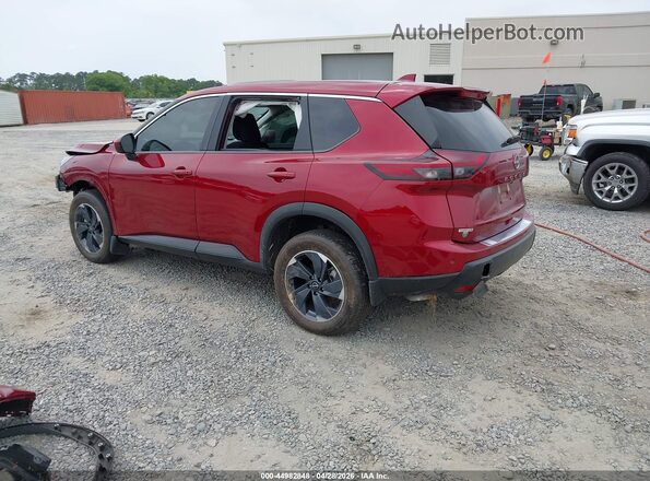 5N1BT3BA8SC856439 2025 NISSAN ROGUE Maroon Հետևի ձախ
