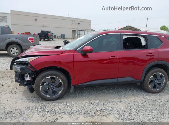 5N1BT3BA8SC856439 2025 NISSAN ROGUE Maroon Դիմացի տեսք