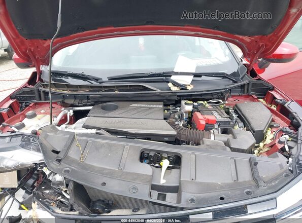 5N1BT3BA8SC856439 2025 NISSAN ROGUE Maroon Հետևի տեսք