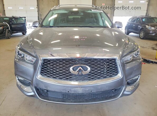 5N1DL0MM2KC550657 2019 INFINITI QX60 Серый Вид спереди