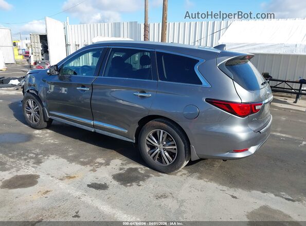 5N1DL0MM2KC566082 2019 INFINITI QX60 Gray Задня ліва чверть