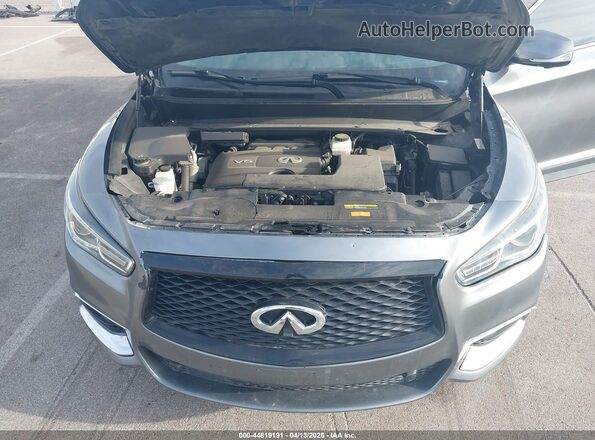 5N1DL0MM4HC501520 2017 INFINITI QX60 Gray Vista trasera
