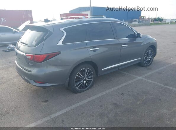5N1DL0MM4HC501520 2017 INFINITI QX60 Gray Trasero derecho