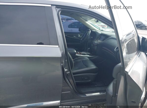 5N1DL0MM4HC501520 2017 INFINITI QX60 Gray Vista interior delantera