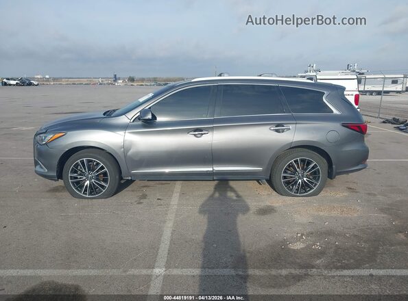 5N1DL0MM4HC501520 2017 INFINITI QX60 Gray Vista interior de 360 grados