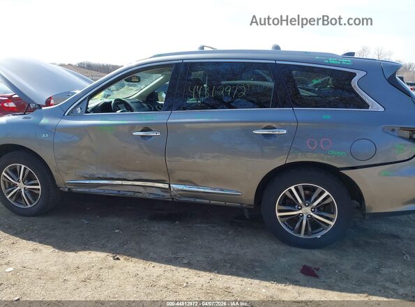 5N1DL0MM4JC506660 2018 INFINITI QX60 Gray Դիմացի տեսք