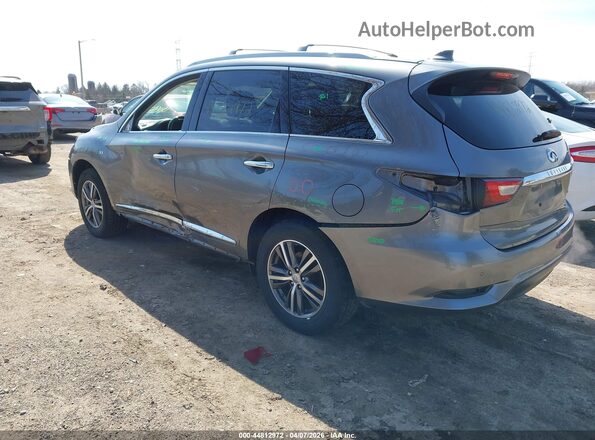 5N1DL0MM4JC506660 2018 INFINITI QX60 Gray Հետևի ձախ