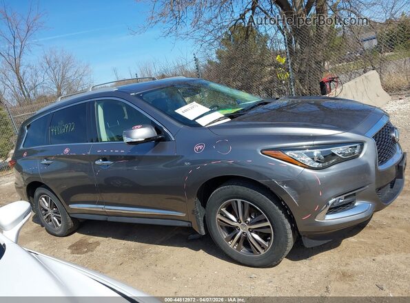 5N1DL0MM4JC506660 2018 INFINITI QX60 Gray Սալոնի 360 աստիճան տեսք