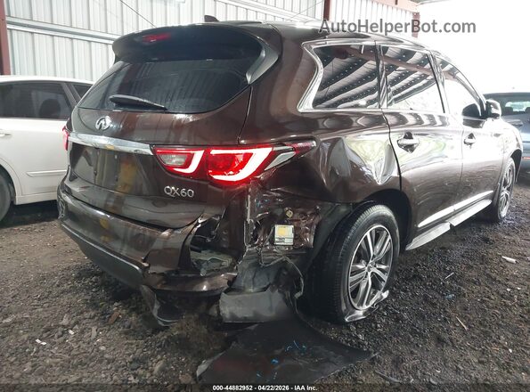 5N1DL0MM4KC521418 2019 INFINITI QX60 Brown წინა ხედი