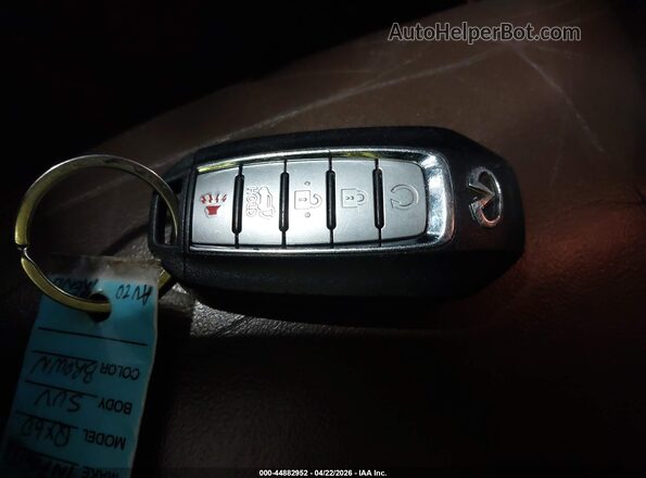 5N1DL0MM4KC521418 2019 INFINITI QX60 Brown წინა პანელის ხედი