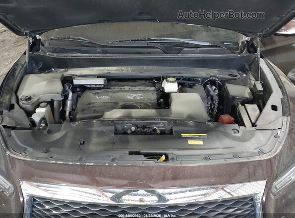 5N1DL0MM4KC521418 2019 INFINITI QX60 Brown უკანა ხედი