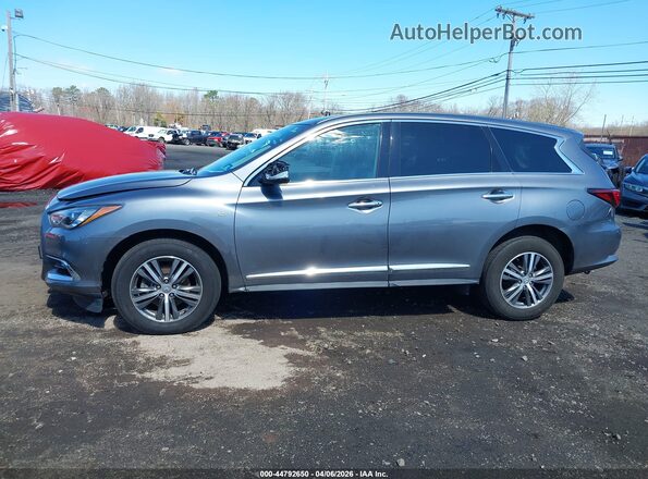 5N1DL0MM4LC522943 2020 INFINITI QX60 Gray სალონის 360-გრადუსიანი ხედი