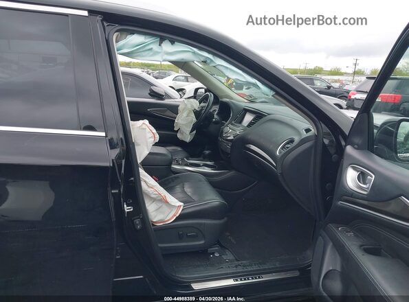5N1DL0MM5KC511710 2019 INFINITI QX60 Black Вид салону спереду