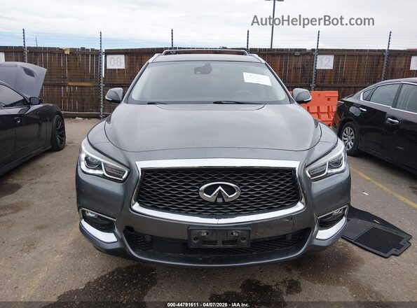 5N1DL0MM6LC506842 2020 INFINITI QX60 Gray Вид щитка приладів