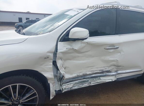 5N1DL0MM6LC547729 2020 INFINITI QX60 White Front view