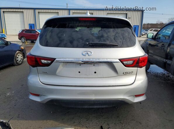 5N1DL0MM8LC524078 2020 INFINITI QX60 Silver Widok z tyłu