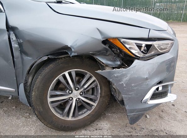 5N1DL0MM9KC506705 2019 INFINITI QX60 Синий Вид спереди