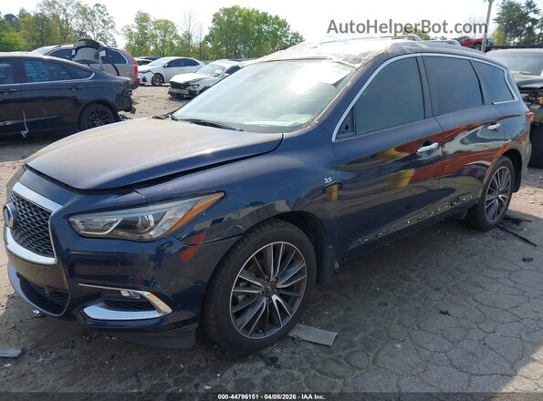 5N1DL0MN1LC508653 2020 INFINITI QX60 Dark Blue Front left