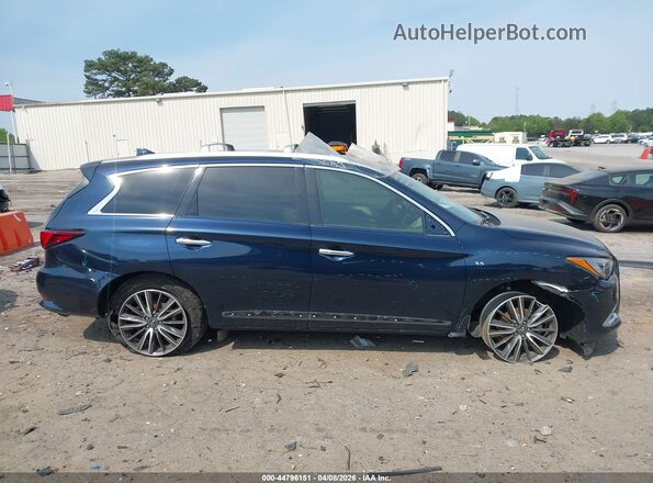 5N1DL0MN1LC508653 2020 INFINITI QX60 Dark Blue Rear interior view