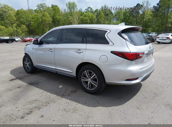 5N1DL0MN2LC532864 2020 INFINITI QX60 Silver Հետևի ձախ