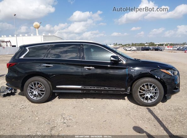 5N1DL0MN4KC507432 2019 INFINITI QX60 Black 360 interior view