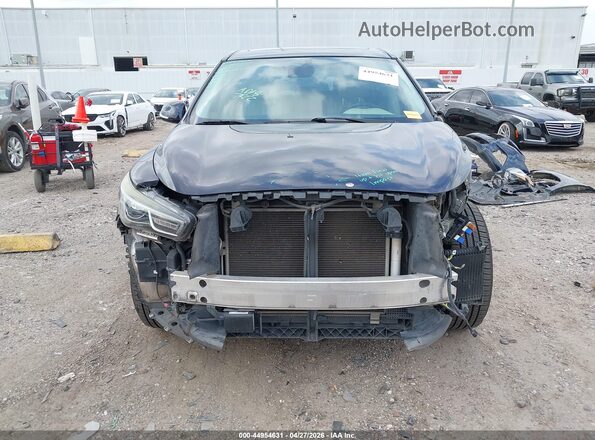 5N1DL0MN4KC534274 2019 INFINITI QX60 Blue Вид задньої частини салону